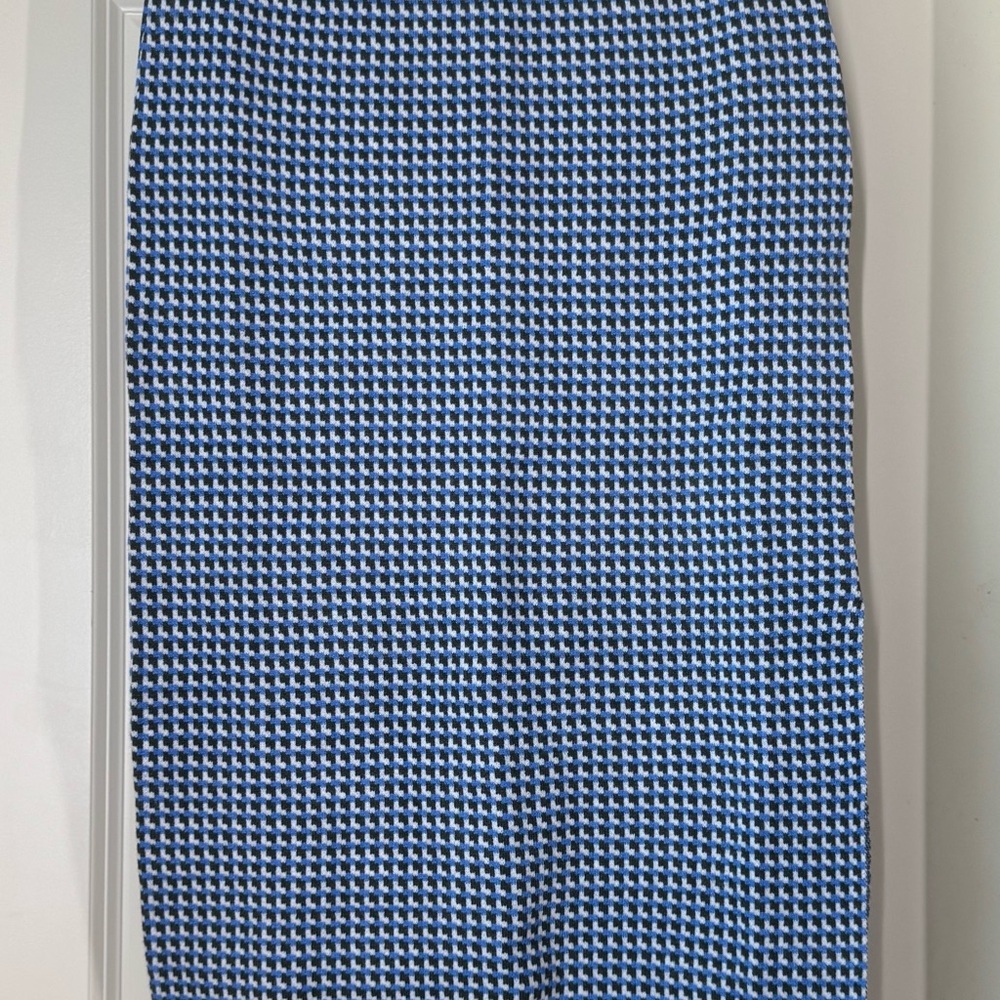 Stitches & Stripes Blue and White Gingham Pencil Skirt from Revolve *NWT*